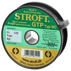 Stroft GTP Type BC Baitcaster Braided Fishing Line Grey 125m | BC3 0,20mm 8kg
