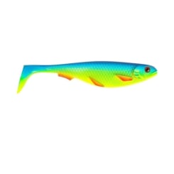Stroft Predator P-14 soft bait 14cm UV Blue Fire Fin