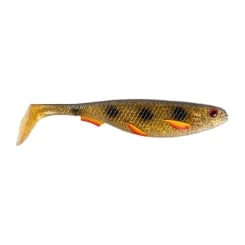 Stroft Predator P-18 soft bait 18cm Gold Flakes Fire Fin