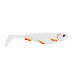 Stroft Predator P-18 soft bait 18cm White Fire Fin