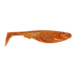 Stroft Predator P-22 Gummifisch 22cm Motoroil Fire Fin