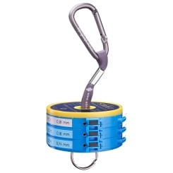 Stroft Schnur Vorfachspulensystem mit Cutter-Ringen 3er Set