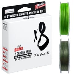 Sufix Braided x8 Fishing Line 150m 