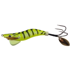 Harimitsu Sumizoku Tako Egi Oktopus Jig Köder 5 Yellow Tiger | 2.5 11,5cm 20g