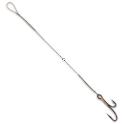VMC Multiflex Wire Leader with Ryder Hook 1x7 C722 40cm 