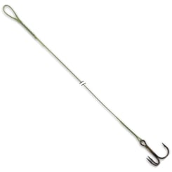 VMC Nylflex Wire Leader with Treble Hook 1x7 C703 40cm 