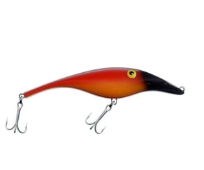 Zalt 17 jerkbait lure 02 red orange 