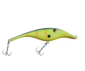 Zalt 17 Wobbler 33 gelb gestreift  schwebend 57g