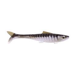 Zeck UBS Baby Rippler Softbait Moor Silver | 10cm