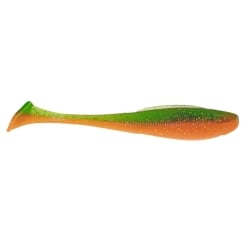 Zeck Barsch-Alarm Sexy Swimmer Gummiköder Fire Perch | 6cm