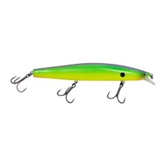 Zeck Zander Läufer Wobbler 12,5cm | Purple Chartreuse