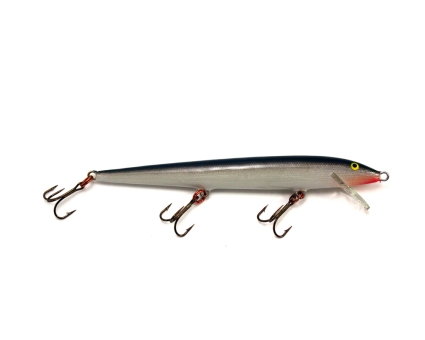 Vintage Rapala Wobbler Original Floating SB Silver Black  