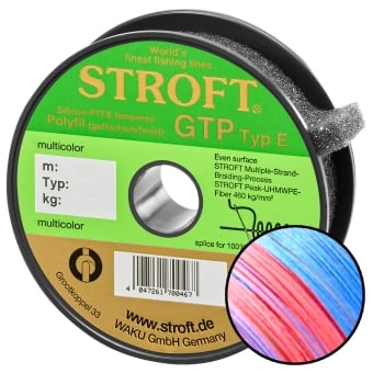 Stroft Schnur GTP Typ E geflochten multicolor 150m Typ E2 5,75kg