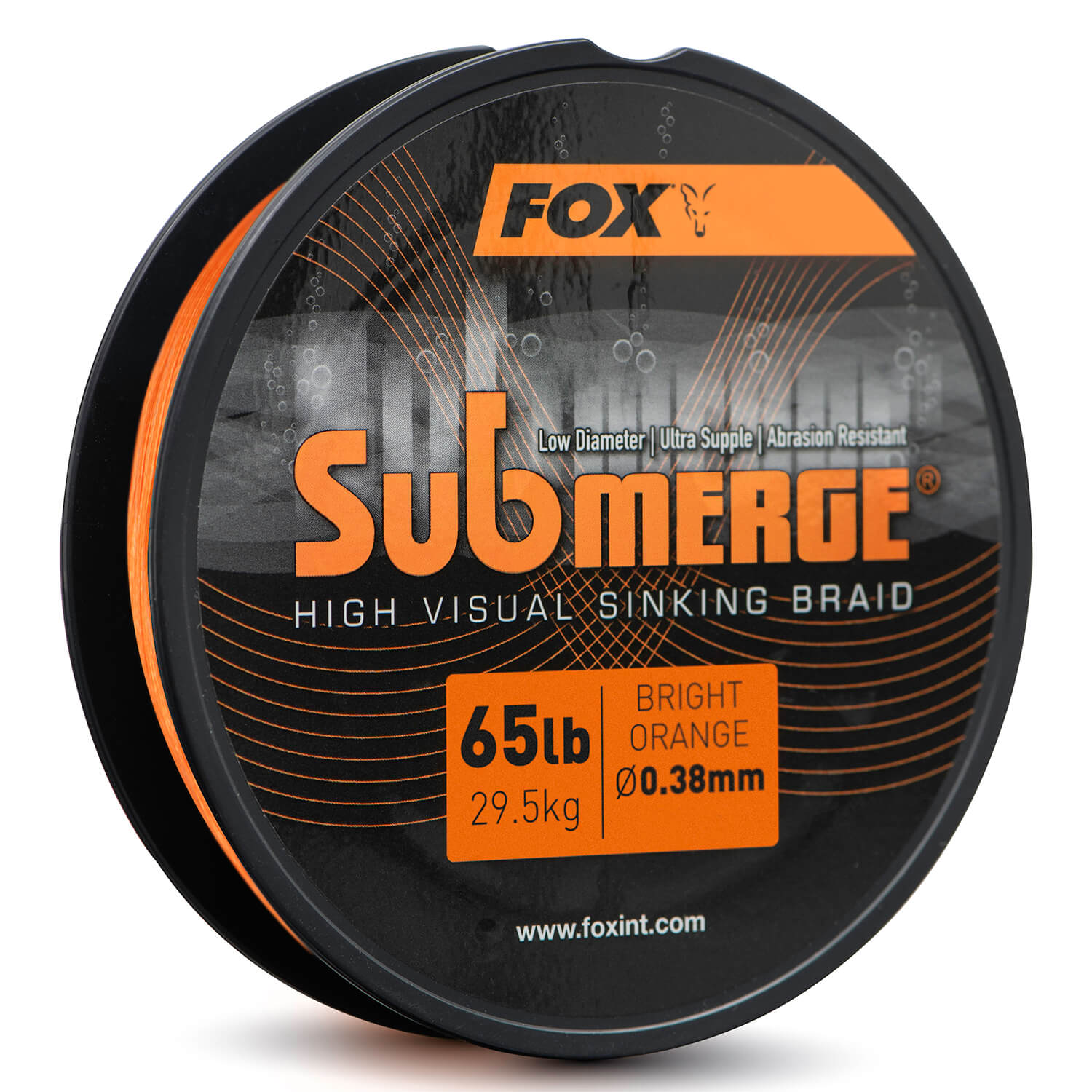 Fox Submerge Orange Sinking Braid 0,30mm 24,9kg 600m