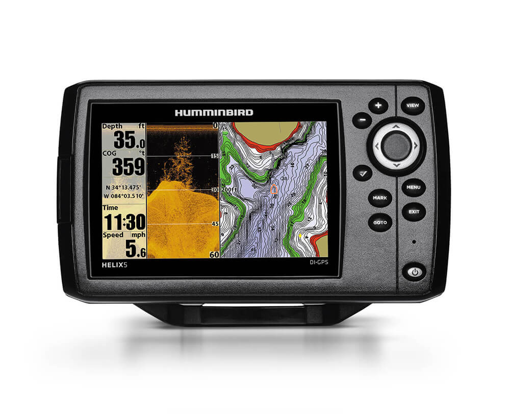 Humminbird Helix 5 CHIRP DI GPS G2 DualBeam Plus Fischfinder Echolot