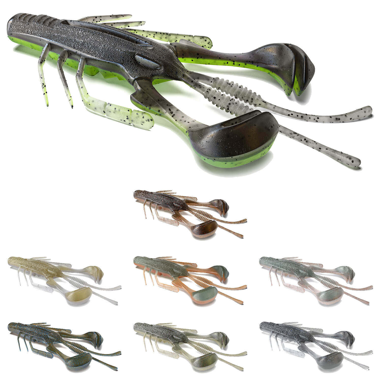 Nays CRD Gummikder Krebs 35 8,9cm