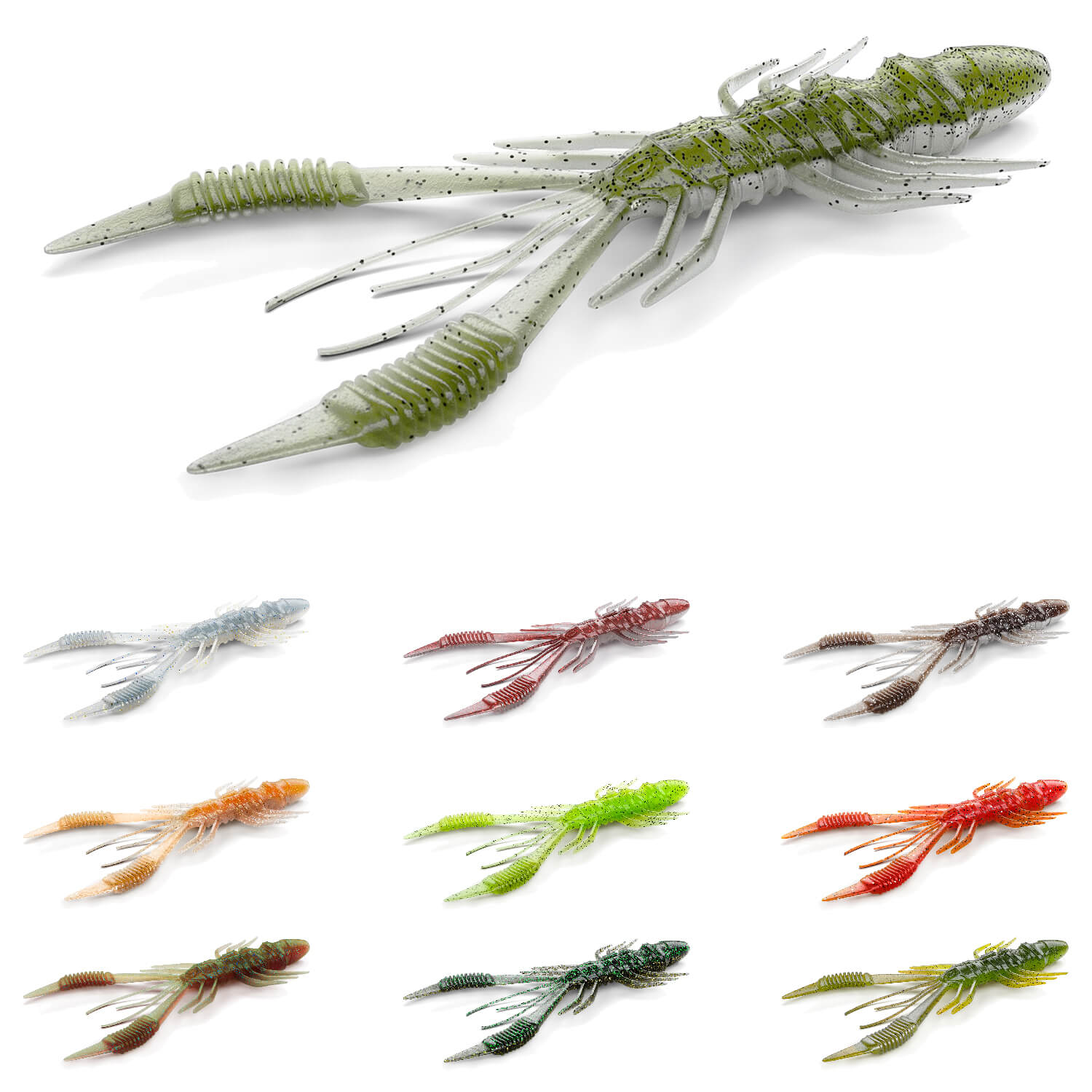 Nays BLLT Tubes Gummiköder 8,9cm - Für Barsch & Zander