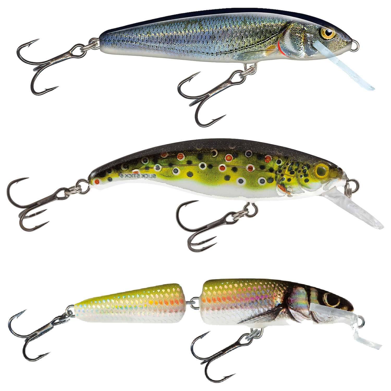 Salmo Wobbler Trout Multi Pack 3 Stck