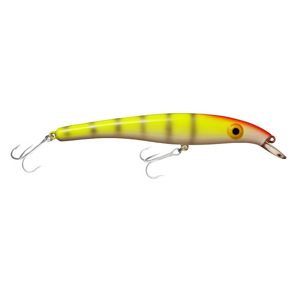 Leurre Zalt Zam Z Tail Wobbler 71 Orange Néon UV - Brochet Perche - 22cm